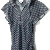 Hudson Midi Dress Sheer Willow Gingham
