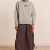 Local Fixers Graphic Sweat Grey Marl