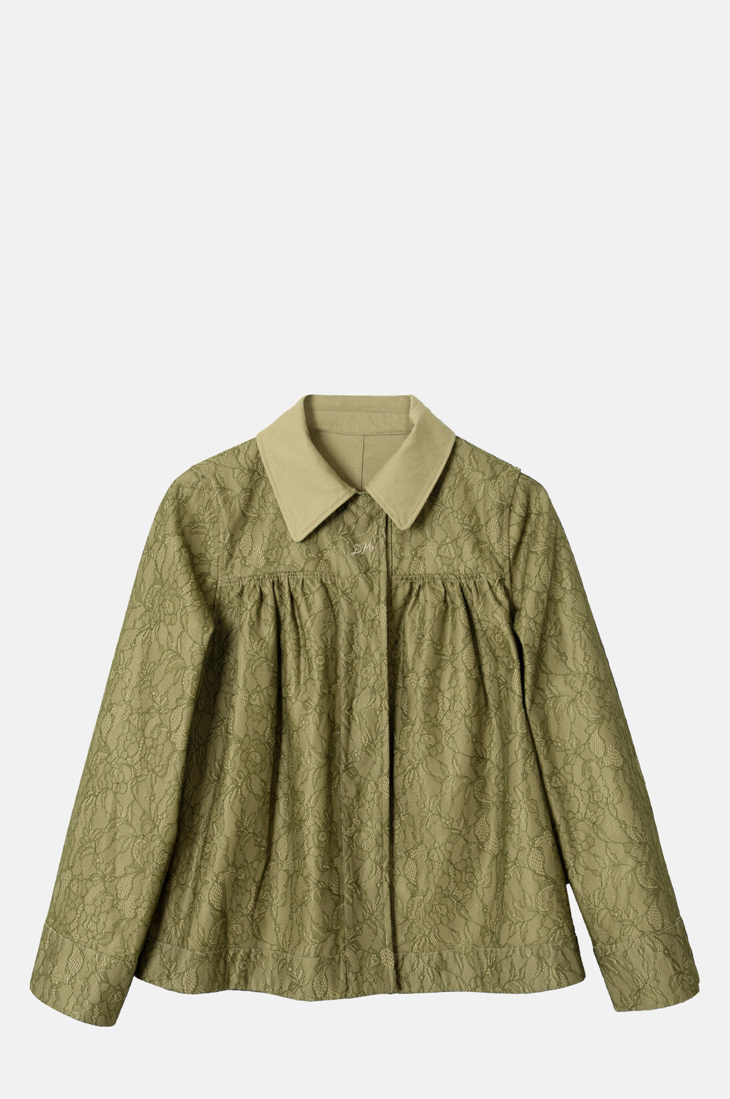 Damson Madder Mini Mercedes Reversible Coat Lace Stone.