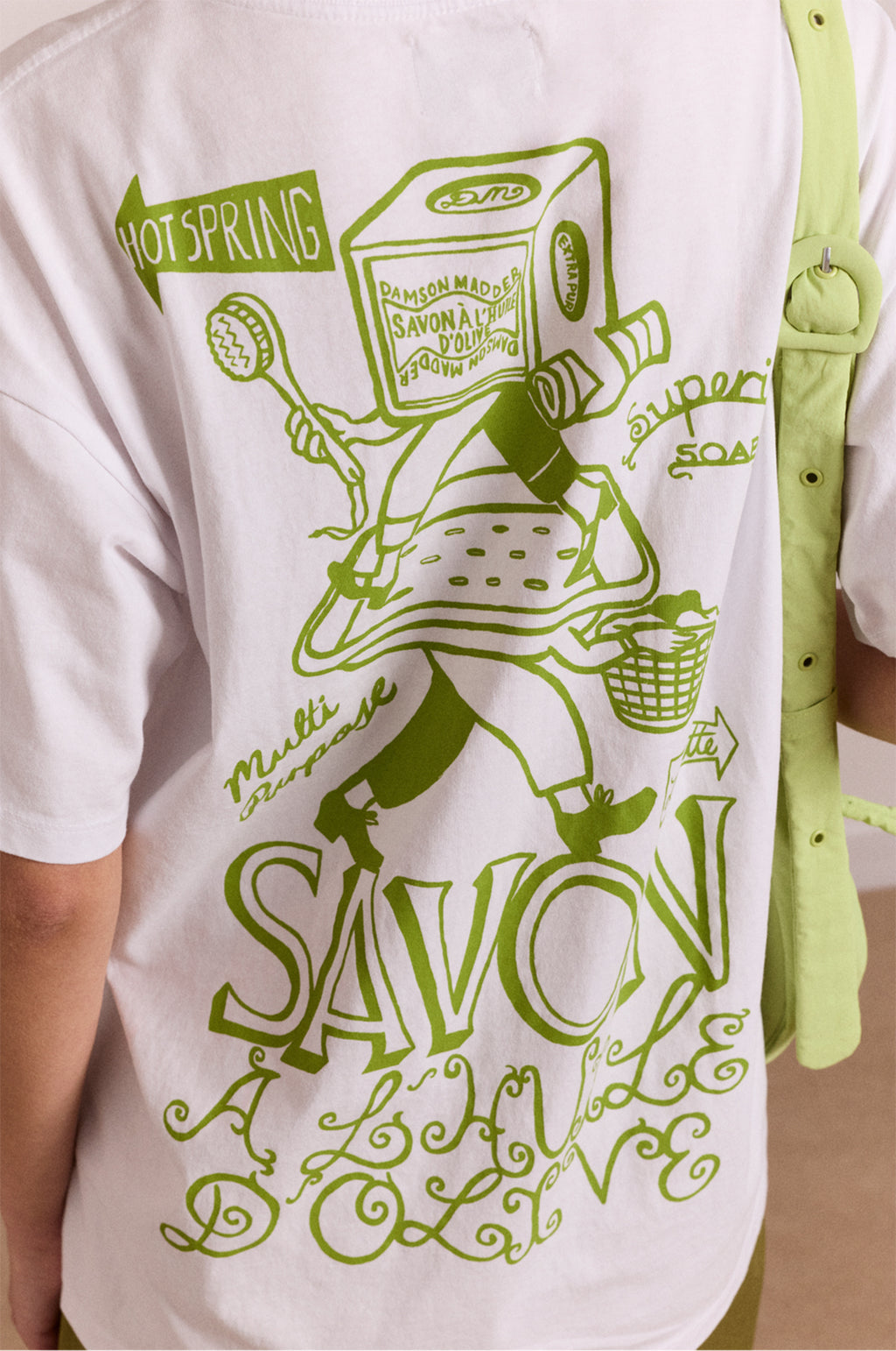 Savon Graphic Tee White