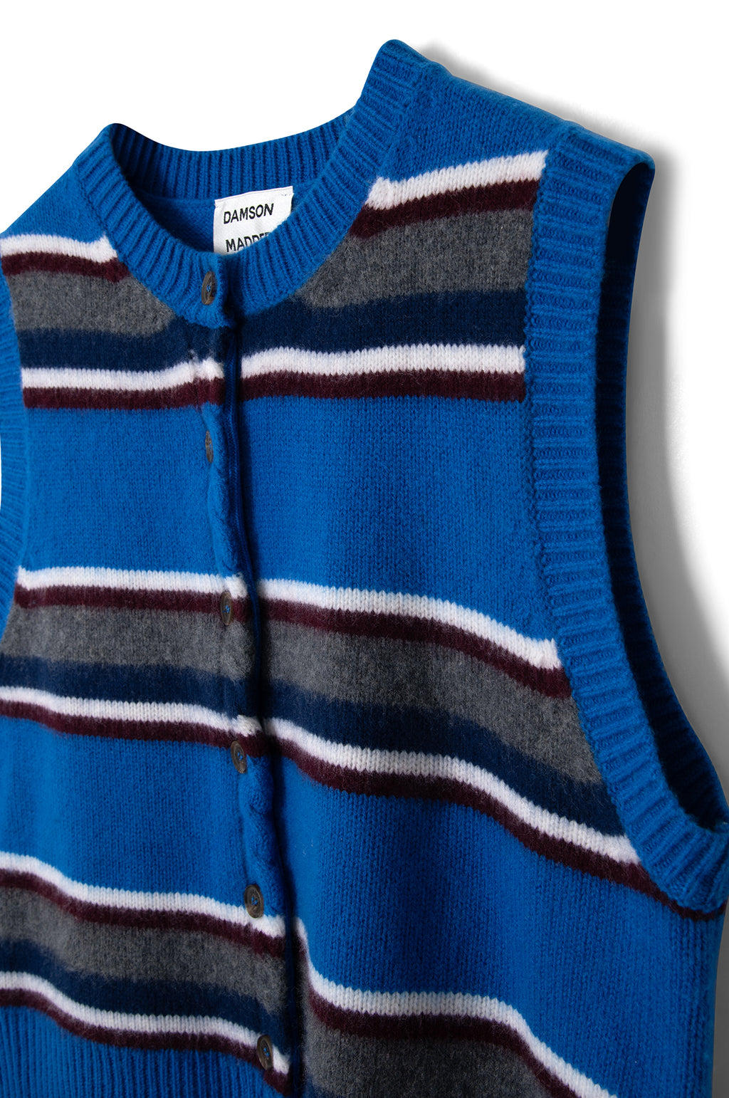 Sofie Vest Blue Stripe