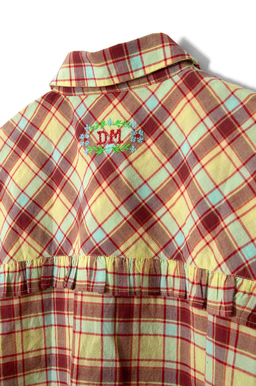 Tomboy Shirt Celery Check