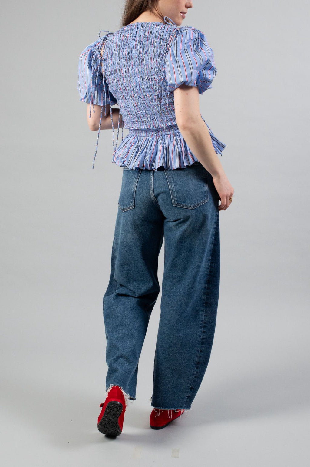 Luna Pieced Jean Split