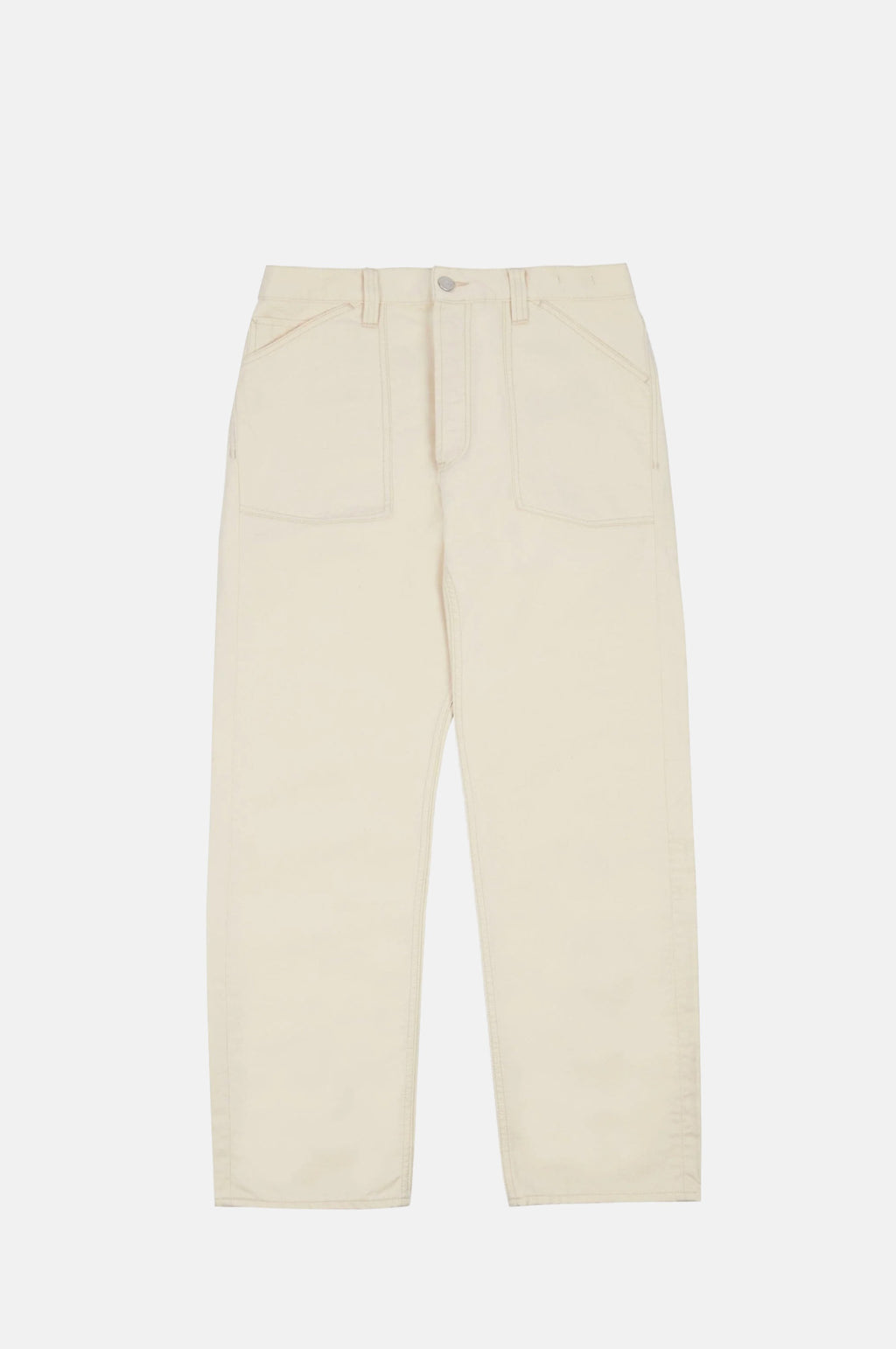 Drake's Military Satin Naval Pant Ecru.