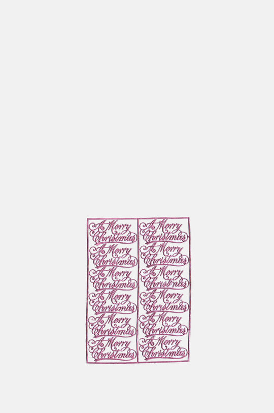 Dresden Merry Christmas Script Pink 2 Sheet Pack