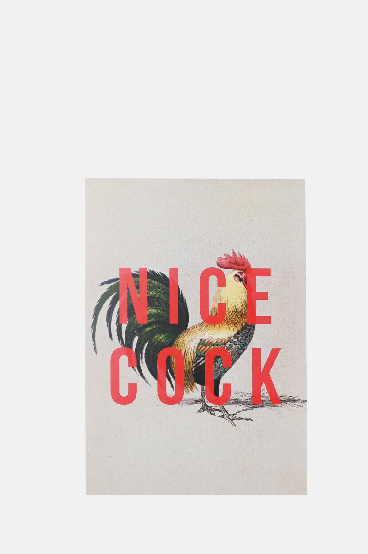 East End Prints Nice Cock Card.