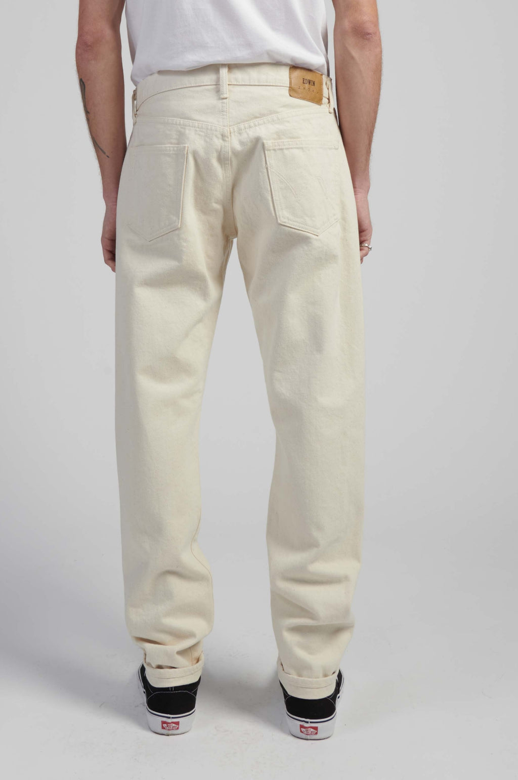 Reg Tapered Kurabo Natural Red Selvedge 14oz L30