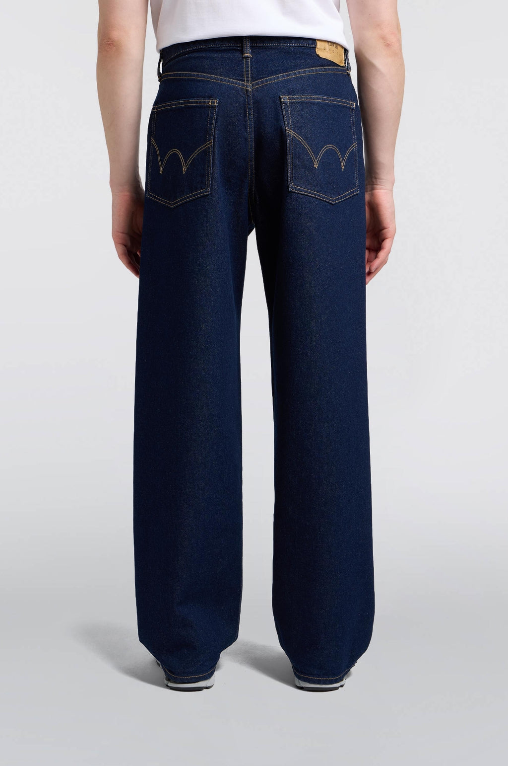 Wide Pant Blue Rinsed L32