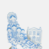 Family Slipper Stand Up Card