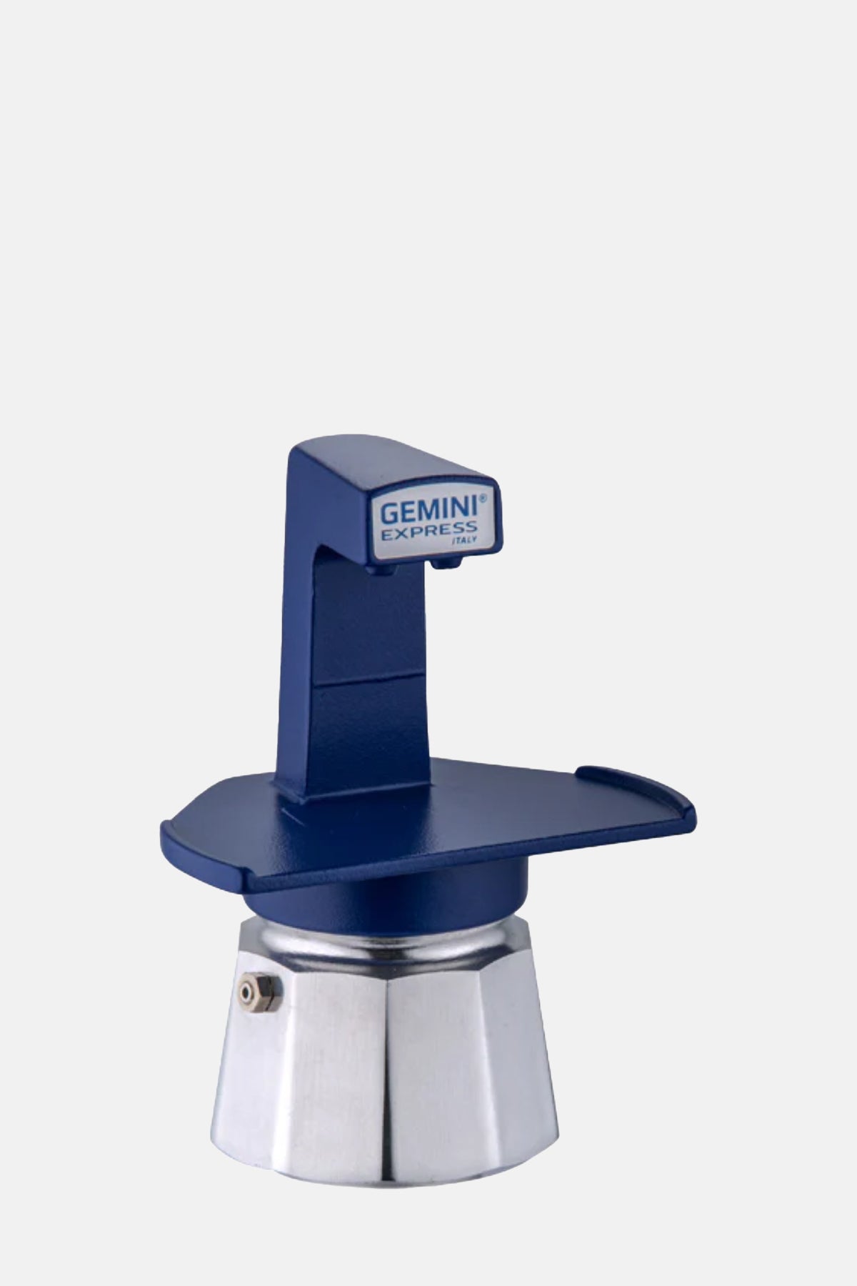 Eppicotispai Aluminium Stovetop Moka Pot Blue.