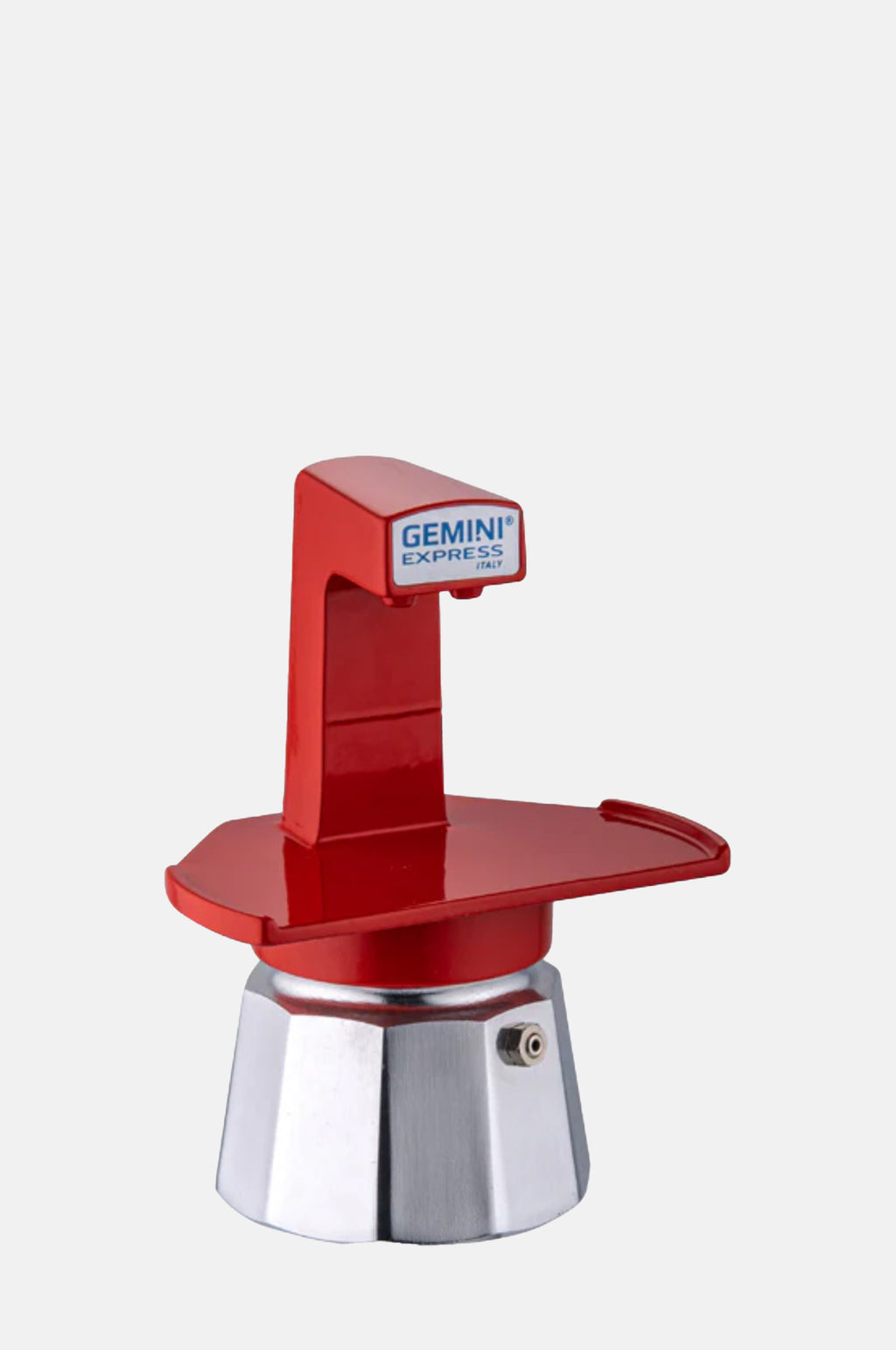 Eppicotispai Aluminium Stovetop Moka Pot Red.