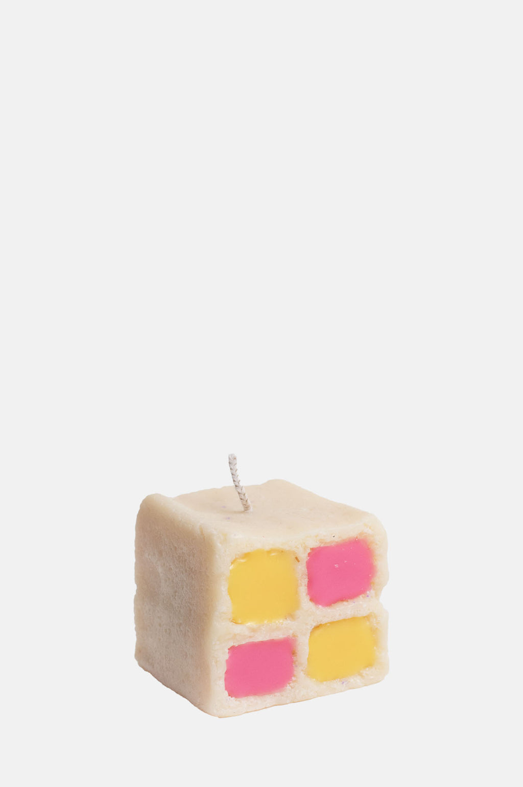 Fallow Candles Batternberg Candle.