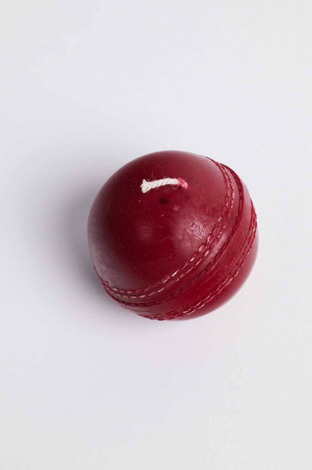 Cricket Ball Candle