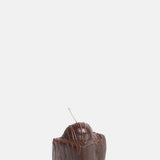 Fallow Candles Fondant Fancy Brown.