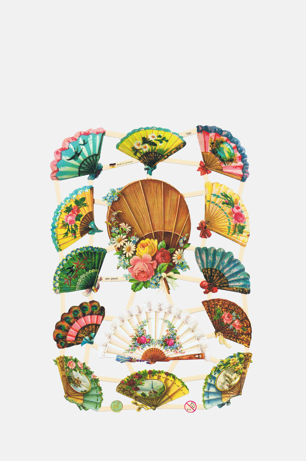 Fan Paper Trims