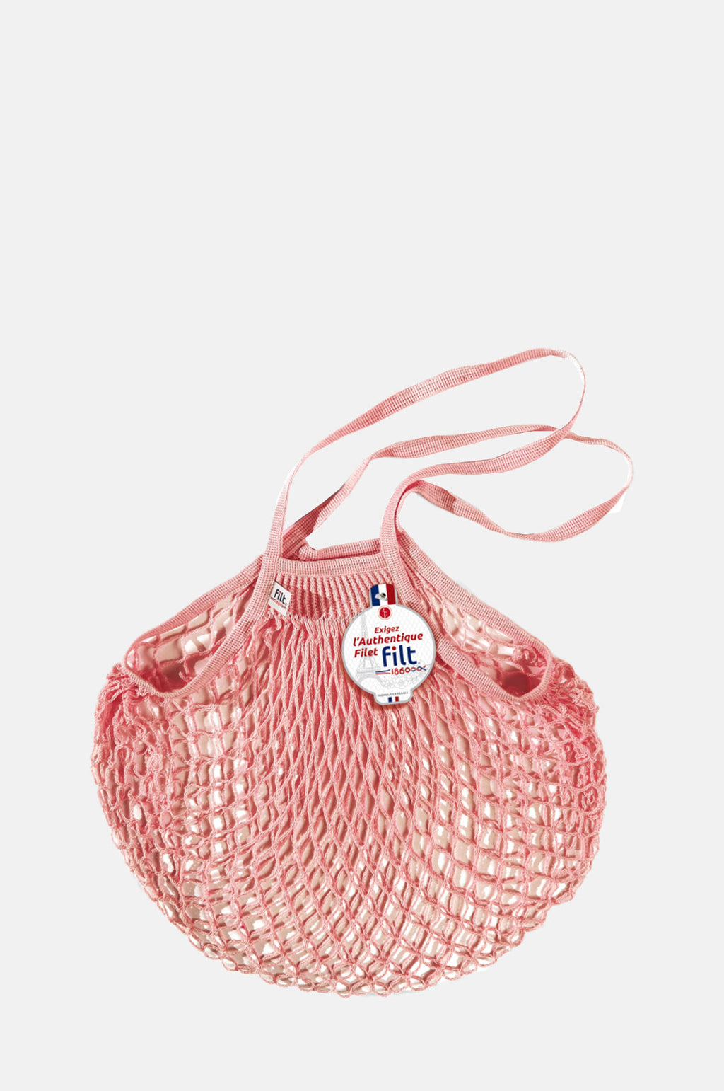 Filt 1860 Net Shopping Bag Large Handle Rose Layette.