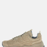 Flower Mountain Wave Hairy Cow Velour Beige.