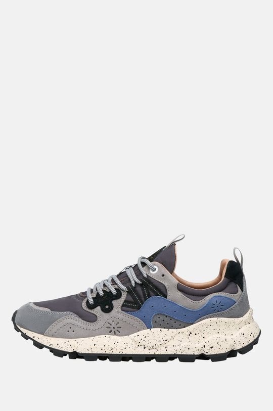 Yamano 3 Suede/Nylon Dark Grey-Grey-Navy