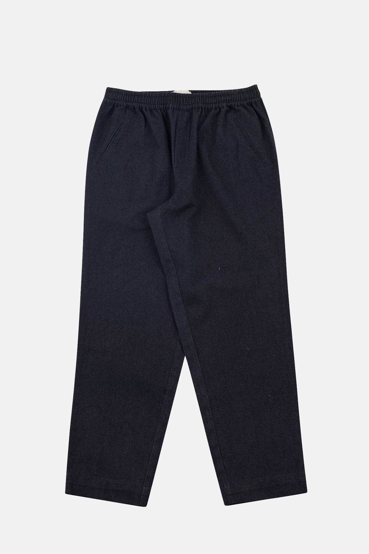 Folk Drawcord Assembly Pant Black Twill.