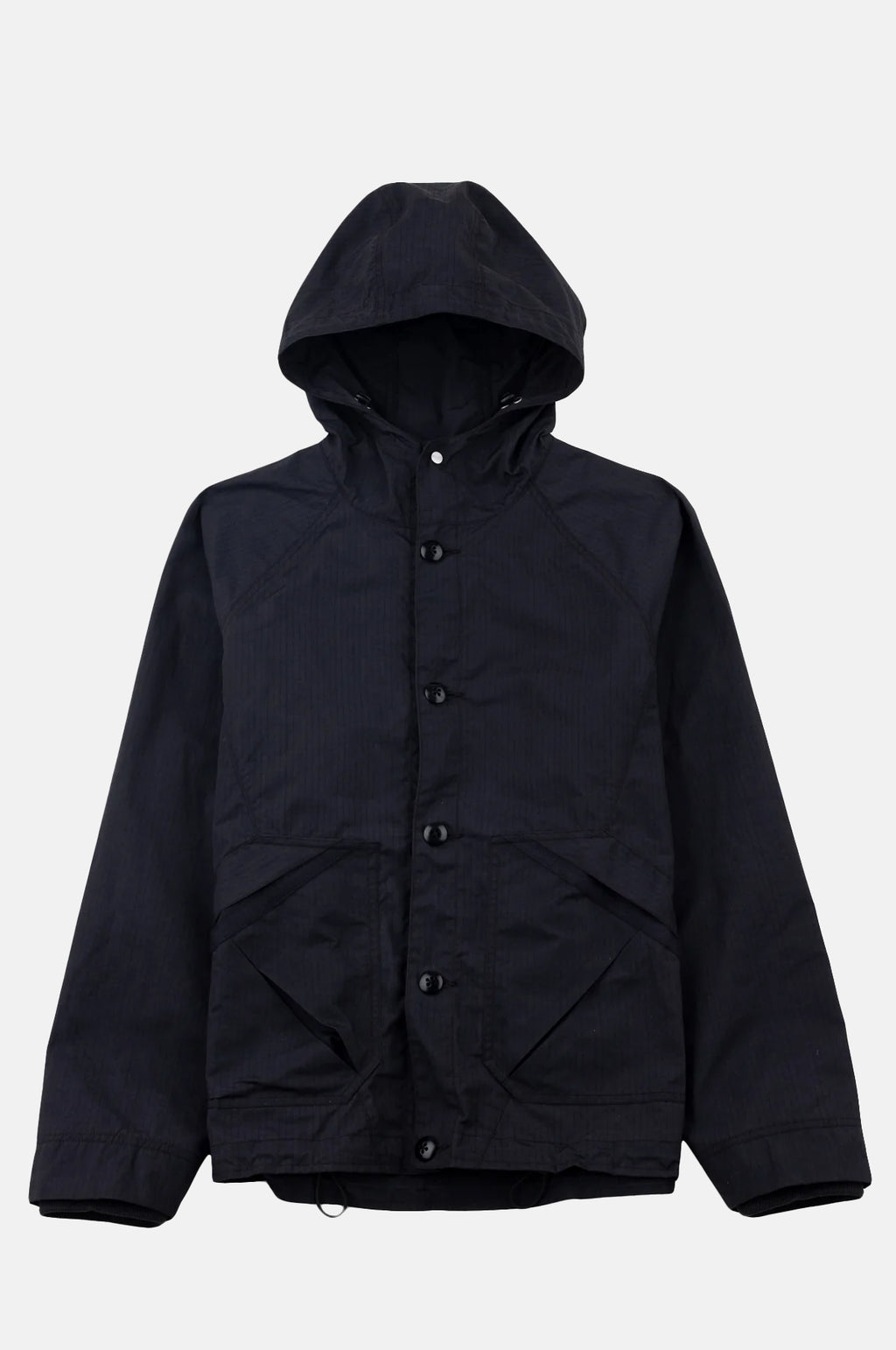 Folk Lunar Anorak Soft Black Ripstop.