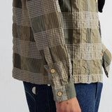 Patch Shirt Sage Multicheck