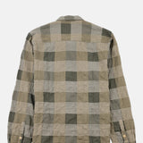 Patch Shirt Sage Multicheck