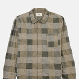 Patch Shirt Sage Multicheck