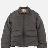 Folk Wadded Bomber Dark Olive.