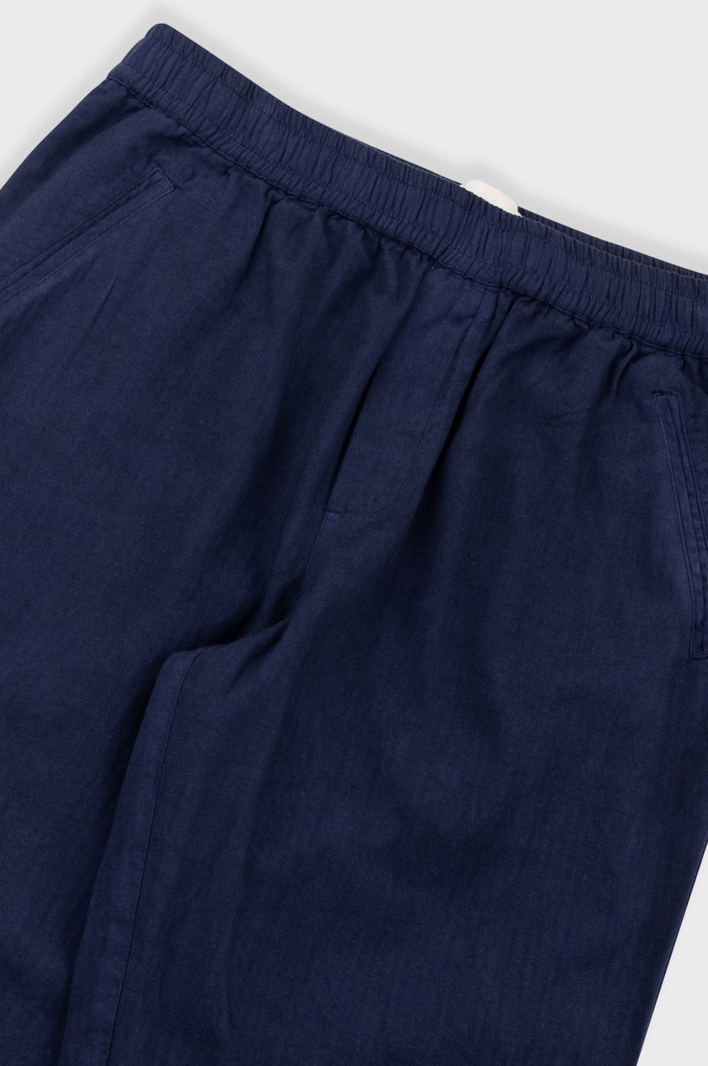 Drawcord Assembly Pant Navy Herringbone