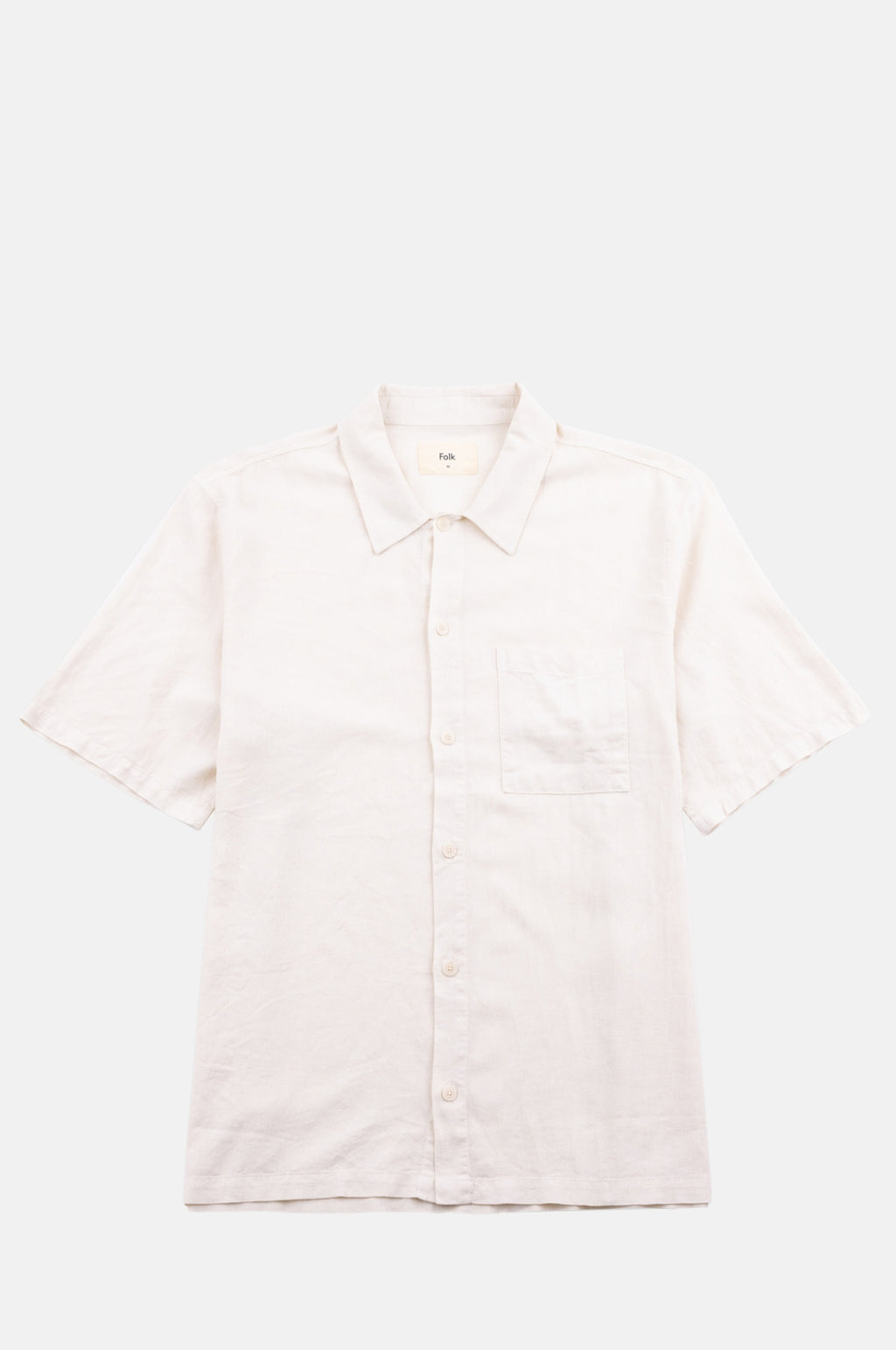 Folk Gabe Shirt Ecru.