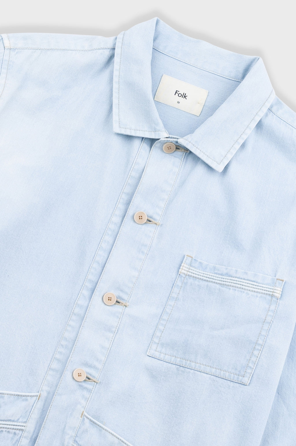 Meyer Shirt Jacket Light Denim