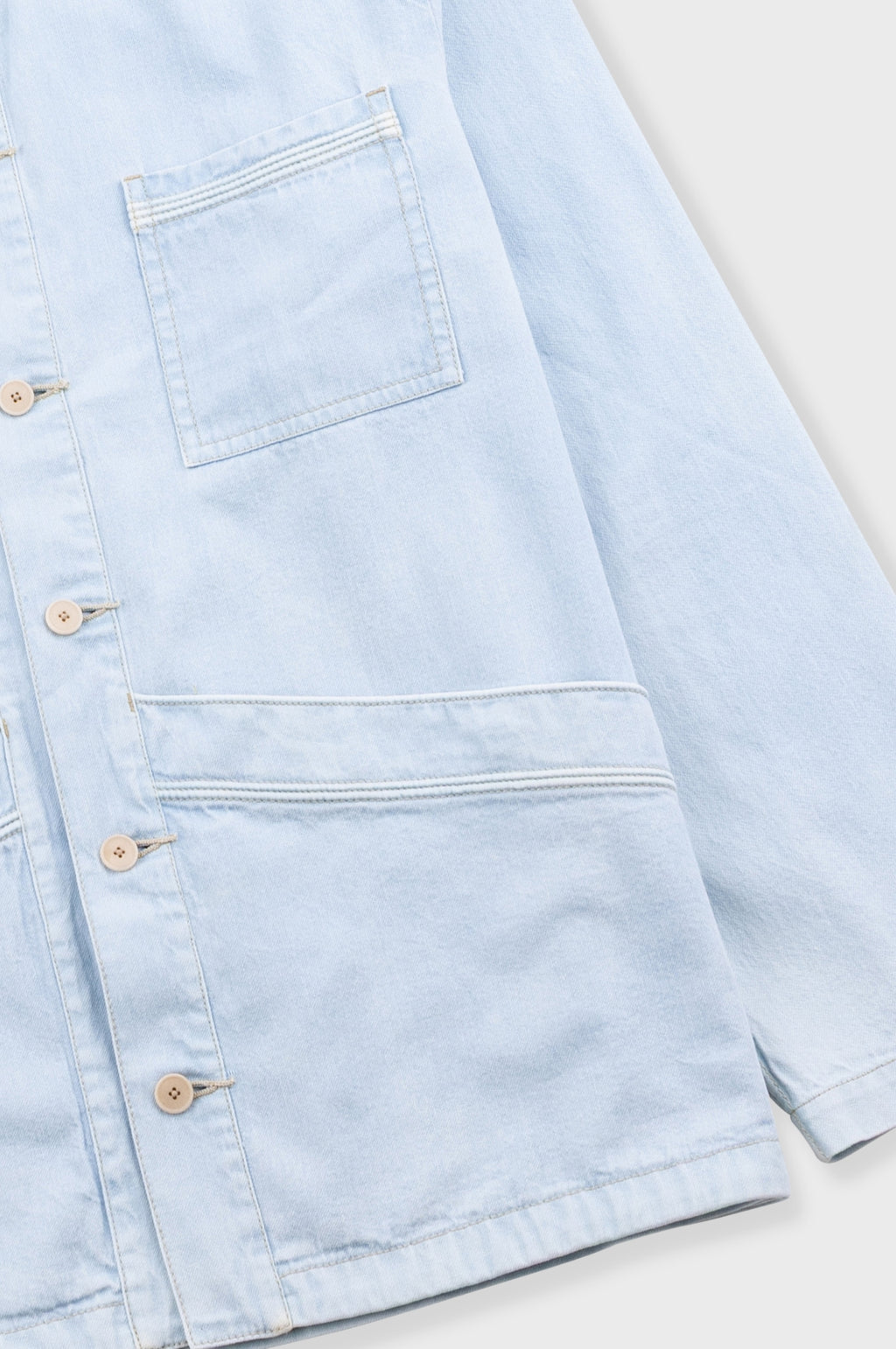 Meyer Shirt Jacket Light Denim