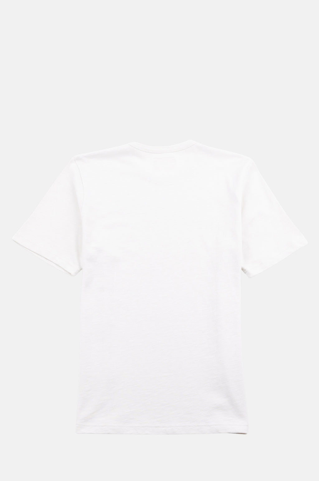 Slub Embroidered T-Shirt Off White