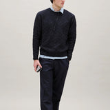Area Wool Knit Navy