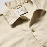 Berry Herringbone Overshirt Oat