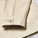 Berry Herringbone Overshirt Oat