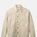 Foret Berry Herringbone Overshirt Oat.