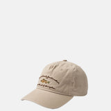 Foret Fish Washed Cap Khaki.