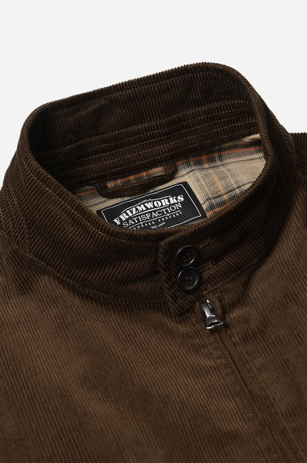 Corduroy Buddy Harrington Jacket Brown