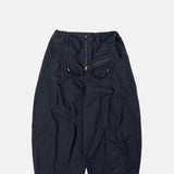 Twill Balloon Pants Navy