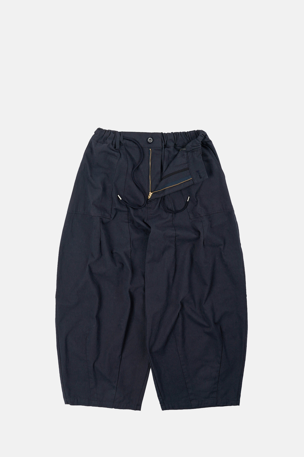 Twill Balloon Pants Navy
