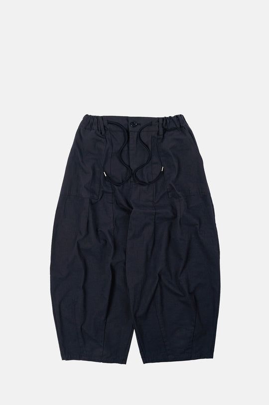 Twill Balloon Pants Navy