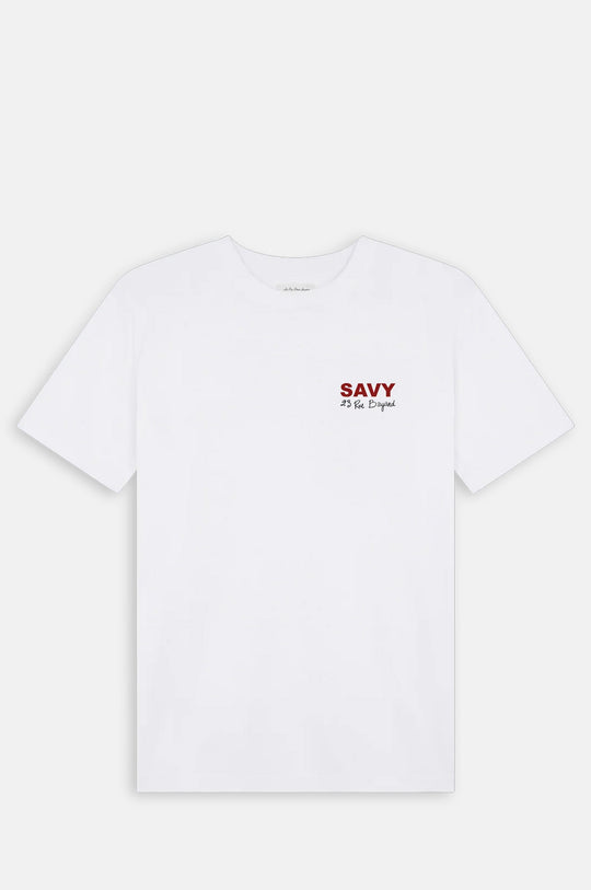 Savy "Dropy" T-Shirt White T-Shirt