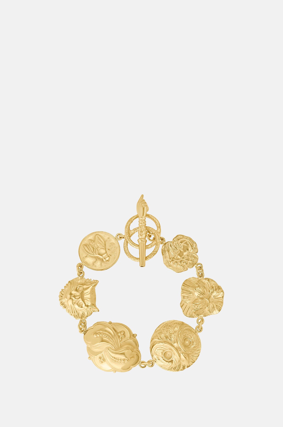 Grainne Morton Owl and Pussycat Charm Bracelet.