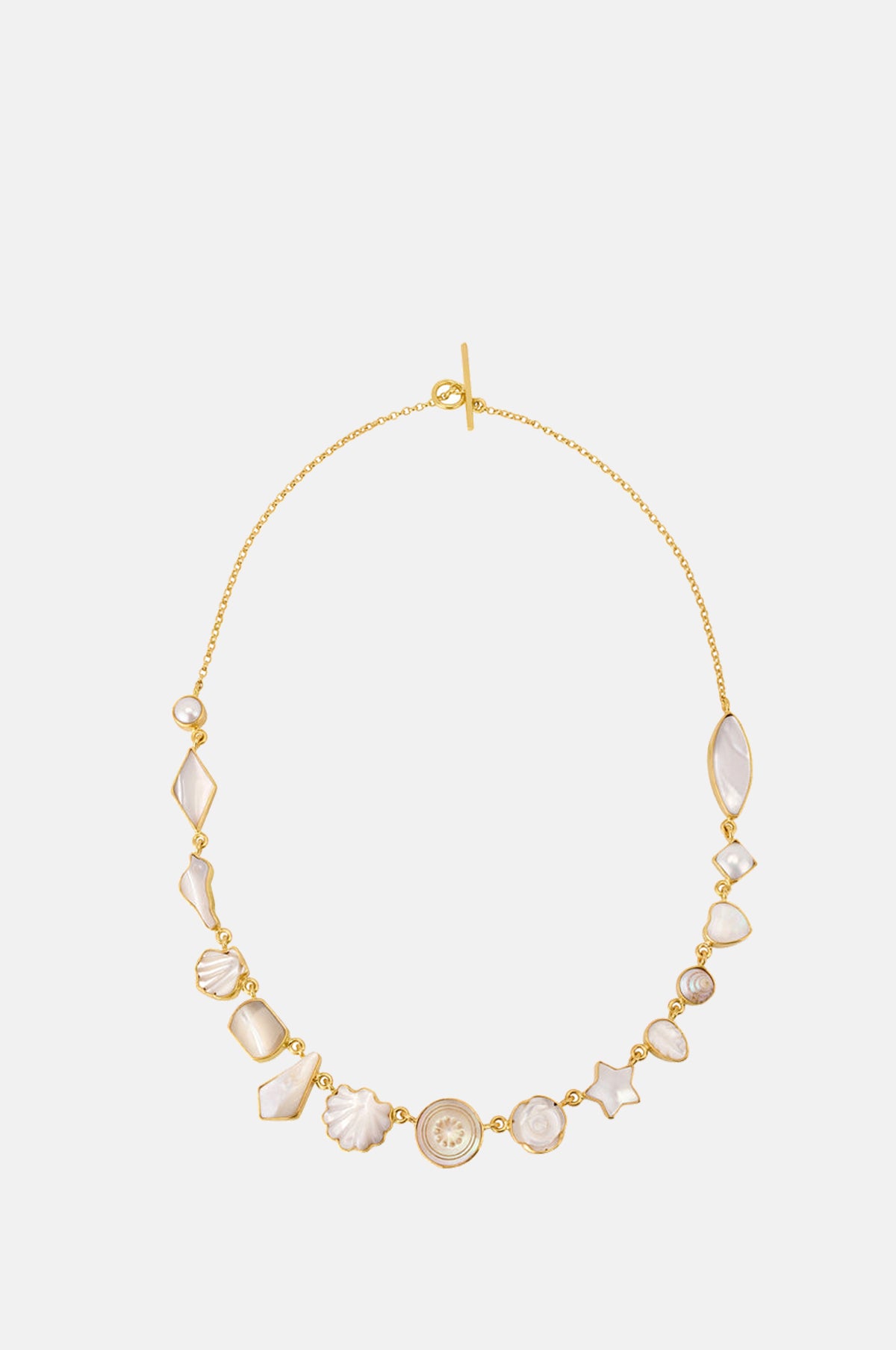 Grainne Morton Pearl and Shell Necklace.