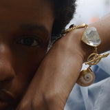 Sun and Shell Charm Bracelet