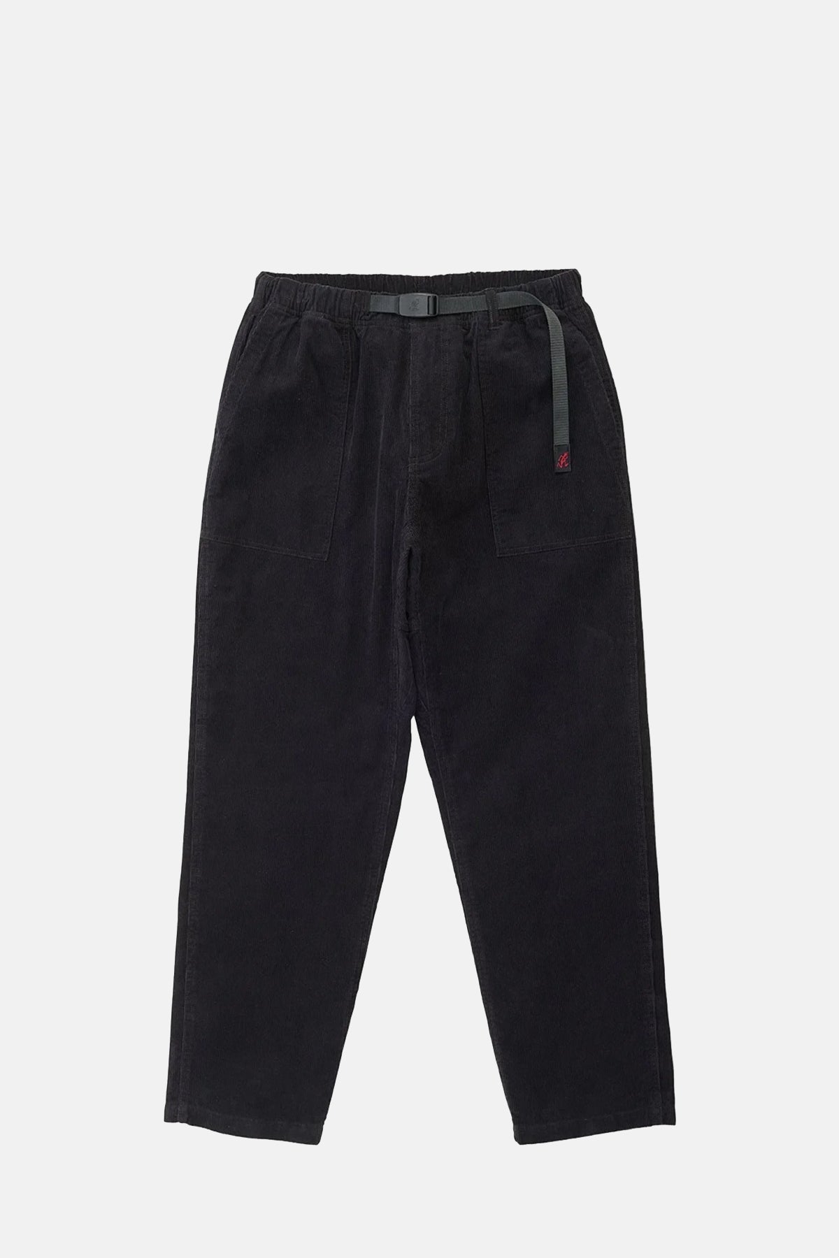 Gramicci Corduroy Loose Tapered Ridge Pant Black.