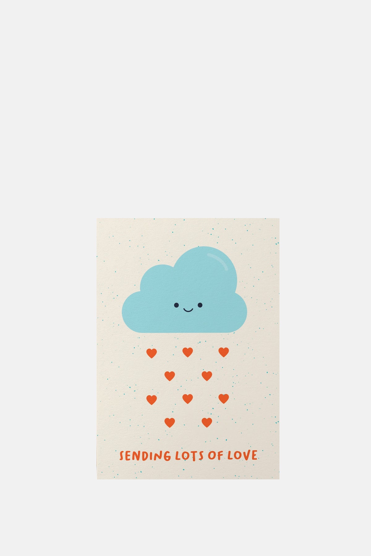 Graphic Factory Sending Lots of Love Greetings Card.