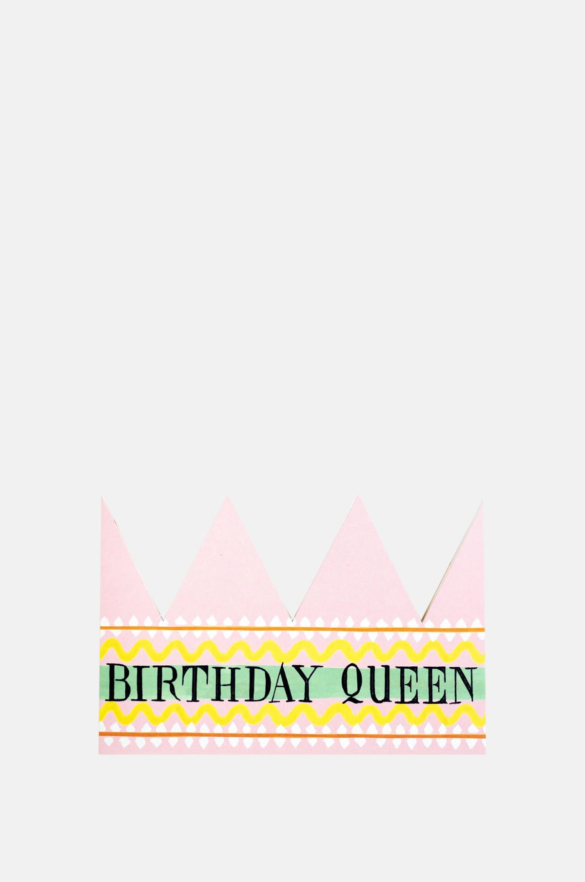 Hadley Paper Goods Birthday Queen Party Hat.
