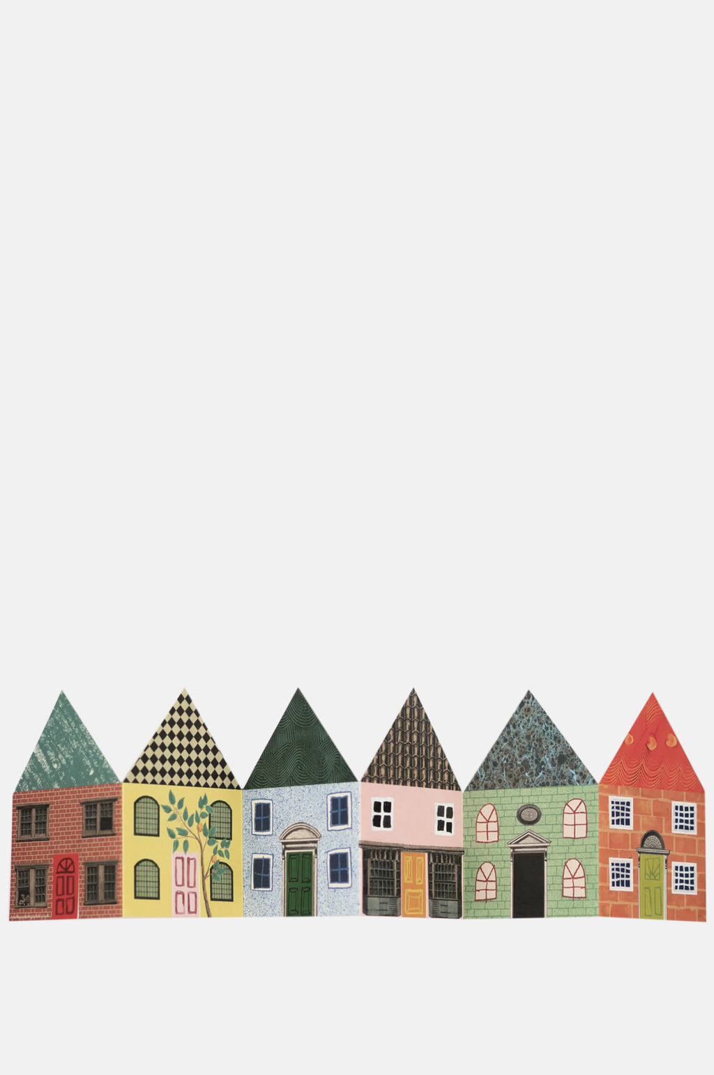 House Concertina Card